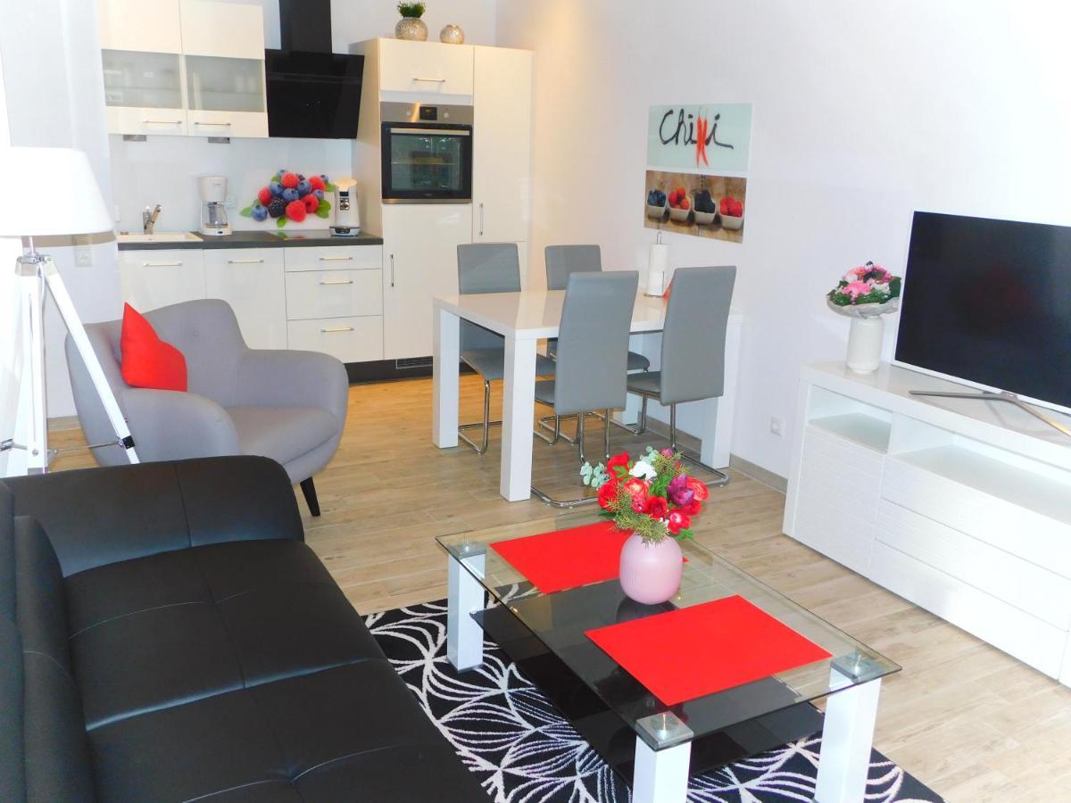 Erdgeschoss Wohnung Watt'N Meer Mit Garten In Dangast Varel Esterno foto
