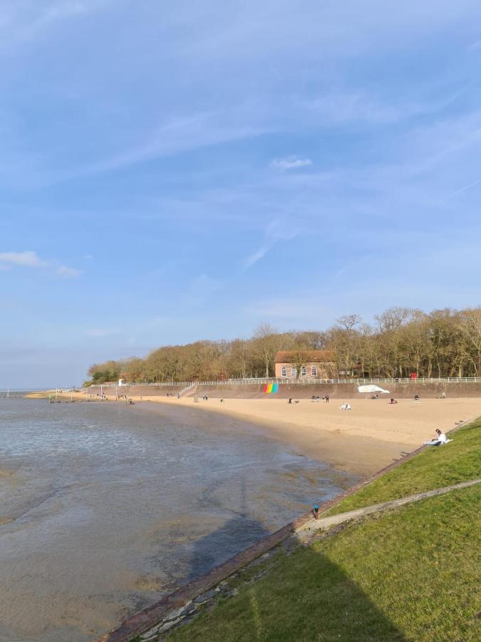 Erdgeschoss Wohnung Watt'N Meer Mit Garten In Dangast Varel Esterno foto